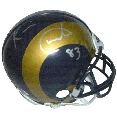 Kevin Curtis Autographed St. Louis Rams Mini Helmet