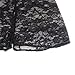SODIAL(R) Black Safety Lace Shorts Tights Under Pants Leggings Black for Ladies