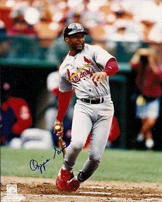 Autographed/Hand Signed Hof'R Ozzie Smith St. Louis Cardinals 8x10 Photo
