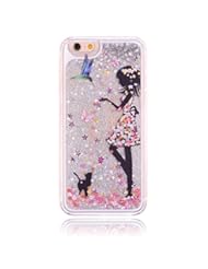 Wireless: iPhone 6 / 6S DECO FAIRY Glitter Hard Case Cover for Apple (Beautiful girl with a humming bird) - DECO FAIRY