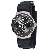 MLB Men's AGV-CWS Agent Series Chicago White Sox Velcro Watch