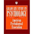 Graduate Study In Psychology 2008