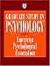 Graduate Study in Psychology 2008 (Graduate Study in Psychology)