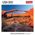 USA 2012: Sehnsuchts-Kalender. 53 heraustrennbare Farbpostkarten