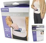 Deluxe Security Pouch Waist Money Belt Hidden Pocket Passport Bag By Smooth Trip
