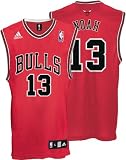 Joakim Noah Chicago Bulls Red Replica Adidas NBA Jersey
