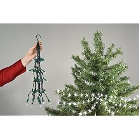 10-12' Christmas Tree Lighting System, Innovative Trunk to Tip Design - 1950 Multi-Color... by Trim-It-Quick