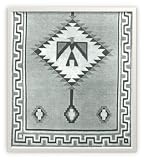 #0506 THUNDERBIRD BLANKET VINTAGE CROCHET PATTERN (Single Patterns)