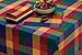 DII Checkered Tabletop Collection 100% Cotton, Machine Washable, Tablecloth, 60x84, Summer Check