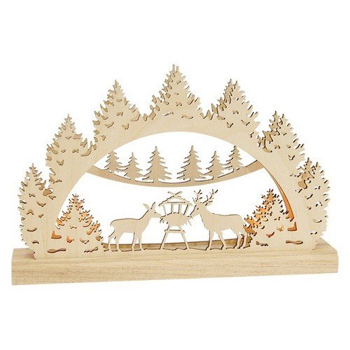 SAICO 3D Mini-Lichterbogen Futterkrippe