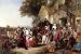 Arrival Of The Coach by Marshall. Size 18.00 inches width by 14.50 inches height. High Quality Art Poster Print