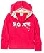 ROXY Girls 2-6x Teenie Wahine - Roller Coaster French Terry Fashion Hoodie With Smocked Waistband