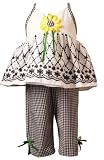 Clearance Yellow Daisy Eyelet Capri Set (3/6M Remaining) ~ Baby Shower Gift