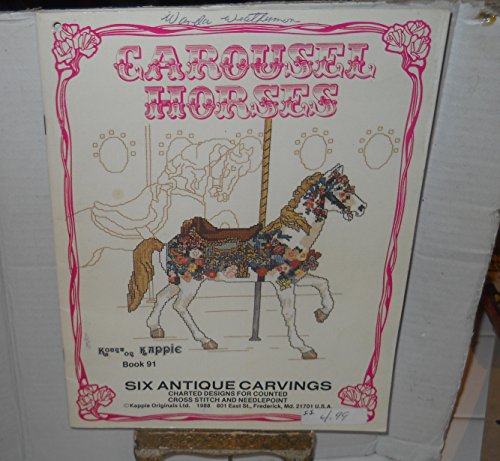 Carousel Horses: Six Antique Carvings, Book 91