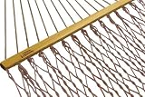 Hatteras DC-14AB Large DuraCord Rope Hammock - Antique Brown