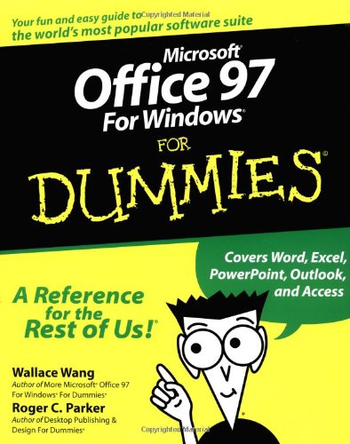 microsoft office 97 for windows for dummies