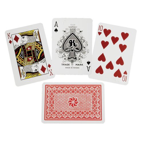 Royal All Plastic Braille Playing Cards