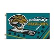 Jacksonville Jaguars NFL Field Design 3'x5' Banner Flag