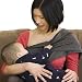 Baby Bond Flex Nursing Sash with Removable Burpcloth, Charcoal, Small/Medium