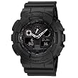 G Shock Combination Miltary Watch-Matte Black model number is GA-100-1A1CU