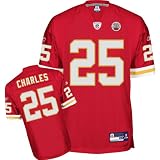 Reebok Kansas City Chiefs Jamaal Charles Authentic Jersey