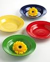 Fiesta 9-Inch, 13-1/4-Ounce Rim Soup, Sunflower