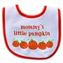 Luvable Friends Halloween Drooler Bib, Mommys Little Pumpkin