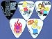 Musical Instruments : Simpsons Guitar Picks Pack #1