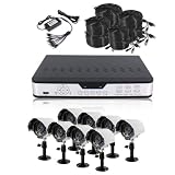 ZMODO DVR-DK81103-1TB 8 CH Security Surveillance DVR Outdoor Security Camera System 1TB