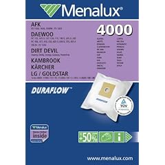 Menalux 4000 / 5 Staubbeutel / Duraflow / Dirt Devil / Hanseatic / LG / Privileg