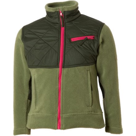 Columbia Girls Ballistic Windproof Fleece Jacket