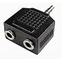 Cables Unlimited AUD-3000 3.5MM 1M to 2F Stereo Y Splitter