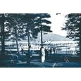 Sagamore, Lake George, NY Art Print Poster By unknown, 27.5" x 18.75", with White Metal Frame