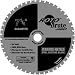 Champion RS736F RotoBrute 7-1/4-Inch 36 Tooth ATB Ferrous Metal Cutting Saw Blade with 20-Millimeter Arbor