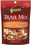 Planters Trail Mix, Honey Nut Medley, 6-Ounce Pouches (Pack of 12)
