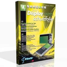 2x Vikuiti CV8 Screen Protector for Canon Digital IXUS 800 IS - PREMIUM QUALITY (ultra-clear, scratch-resistant, high adhesiveness)