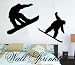 Snow snowboarding Vinyl wall art decor