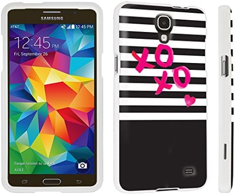DuroCase ® Samsung Galaxy Mega 2 Hard Case White - (XOXO Love)