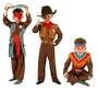 Cesar - Q728-001 - Costumes - 3 en 1 Gar�on Cow Boy / Indien / Pirate Cintre - 5/7 ans
