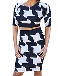 Backless Polyester/Spandex Knee Length Plaid Print Bandage Dress/Bodycon Dress/Club Dress/Evening Dress/Party Dress/Midi Dress 