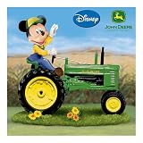 Farm Magic Mickey Mouse and John Deere Tractor Figurine by The Hamilton Collection