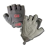 GoFit Women's Pearl Tac Weightlifting Glove with Training CD