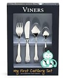 Kitchen & Housewares : Children's Teddy 4 Piece Cutlery Set