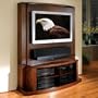 JSP T-70-C-X and T-70-BP-MK-X Tango Plasma Home Theater Credenza and Back Panel