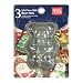 3 Mini Non-Stick Bear shaped muffin Pans small birthday cake mold cornbread cupcake