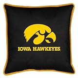 University of Iowa Hawkeyes Throw Bed Pillow