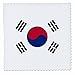 3dRose qs_158435_1 Flag of South Korea Korean White Red Blue Taegeuk Circle Black Trigrams Taiji Yinyang Taegeukgi Quilt Square, 10 by 10-Inch