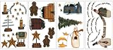 RoomMates PJ2001SCS Country Holidays Peel & Stick Appliques