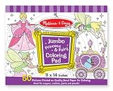JUMBO COLORING PAD PRINCESS & FAIRY