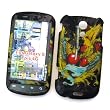 Samsung Epic 4G (Sprint) Rubberized Snap On Protector Hard Case "Love is Victory" Design